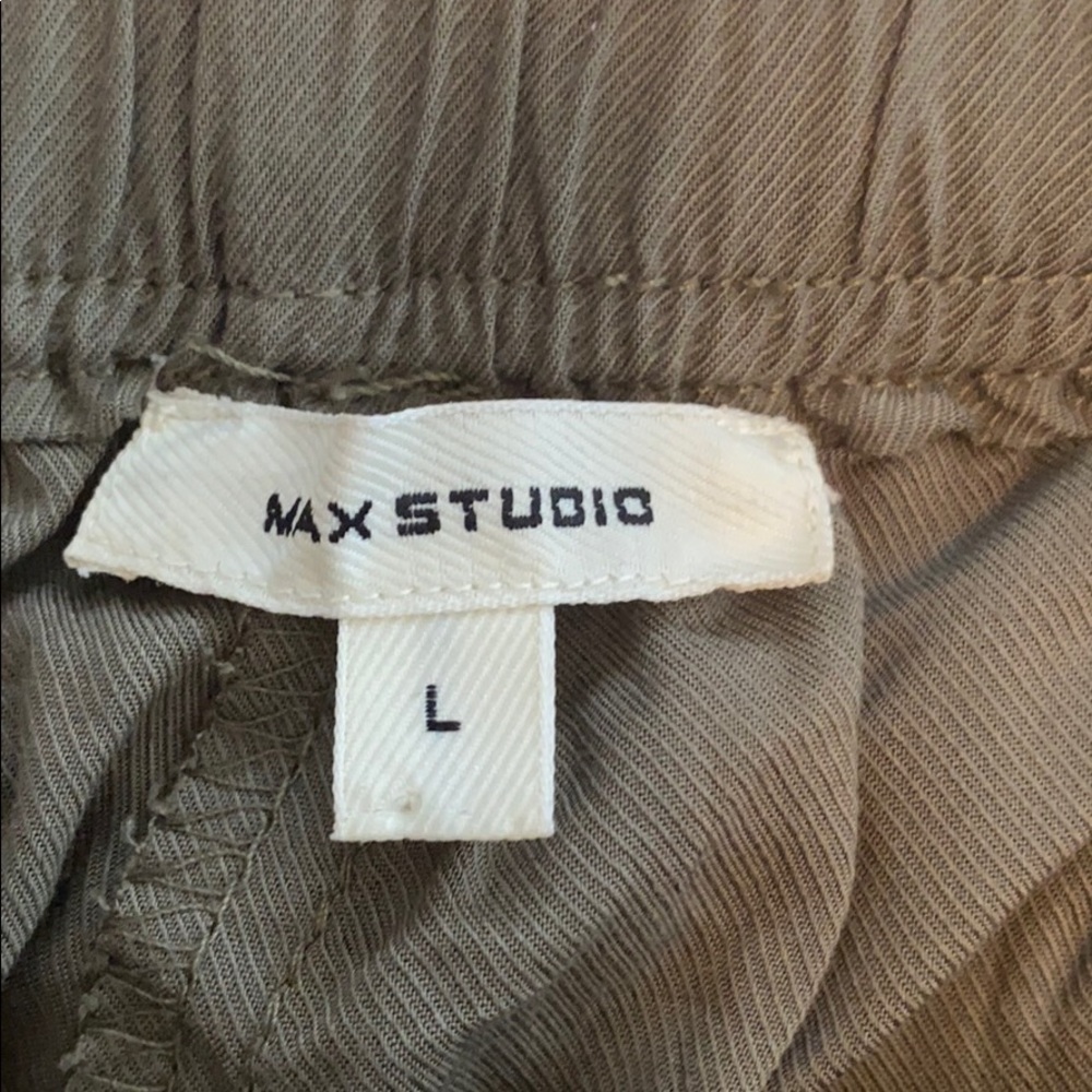 [MAX STUDIO] Olive Drawstring Short - Picture 8 of 9
